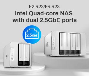 TERRAMASTER F4-423 4ベイNAS シルバー TerraMaster F4-423 4-Bay NAS Review | PCMag