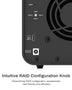 D2-320 2Bay 10Gbps RAID-Speicher
