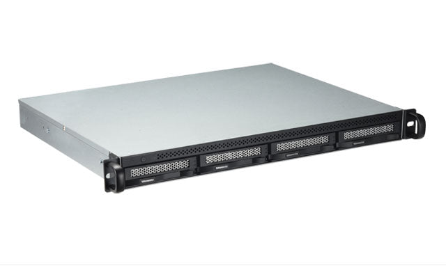 NAS TerraMaster U4-423 à 4 baies, montage en rack, faible profondeur, 2 GbE