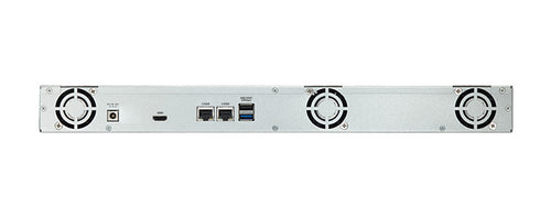 NAS TerraMaster U4-423 à 4 baies, montage en rack, faible profondeur, 2 GbE