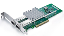 Adaptateur Ethernet TerraMaster double port 10 Go SFP+ PCIe 3.0 X8
