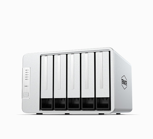 TERRAMASTER D5-310 Festplattengehäuse 5Bay Hardware Raid Unterstützt RAID 5, 0, 1, 10, Single, USB 3.1 Typ C Direct Attached Storage Backup Software im Lieferumfang enthalten (Diskless)