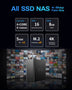 Archiviazione NAS All-Flash a 4 alloggiamenti F4 SSD