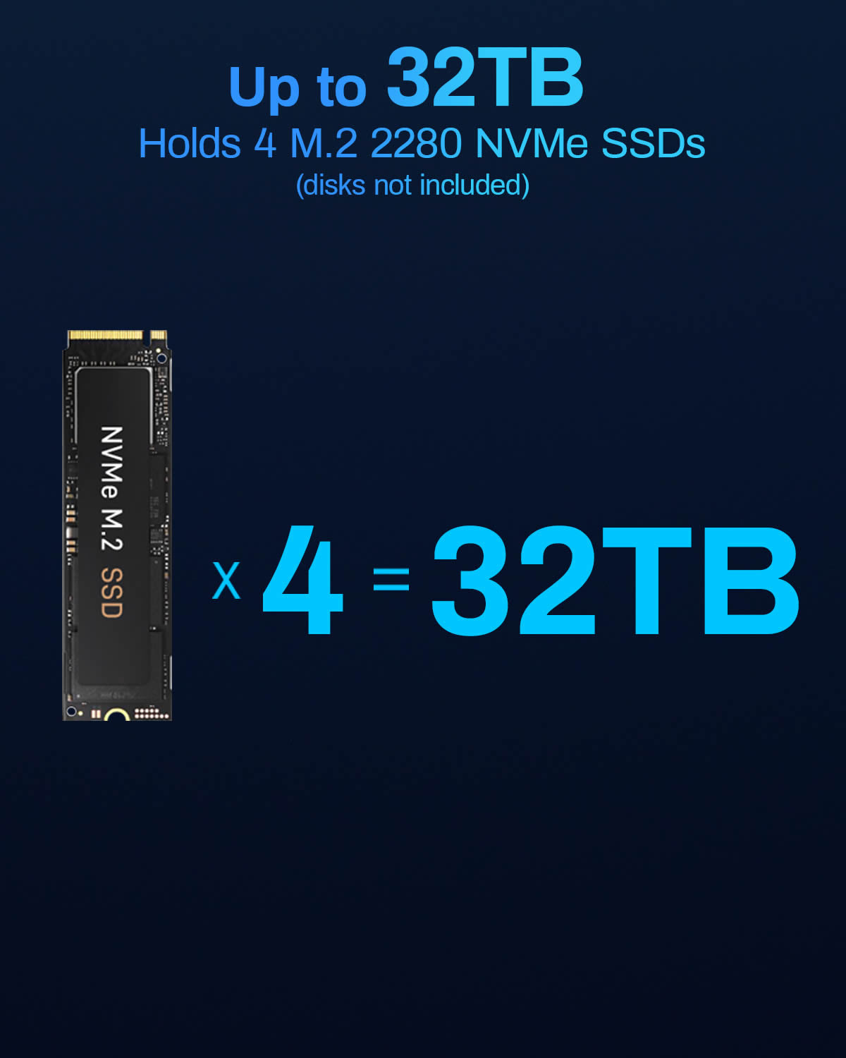 Archiviazione NAS All-Flash a 4 alloggiamenti F4 SSD