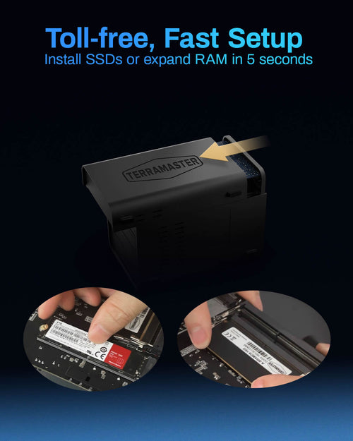 F6-424 Max 6-Bay NAS