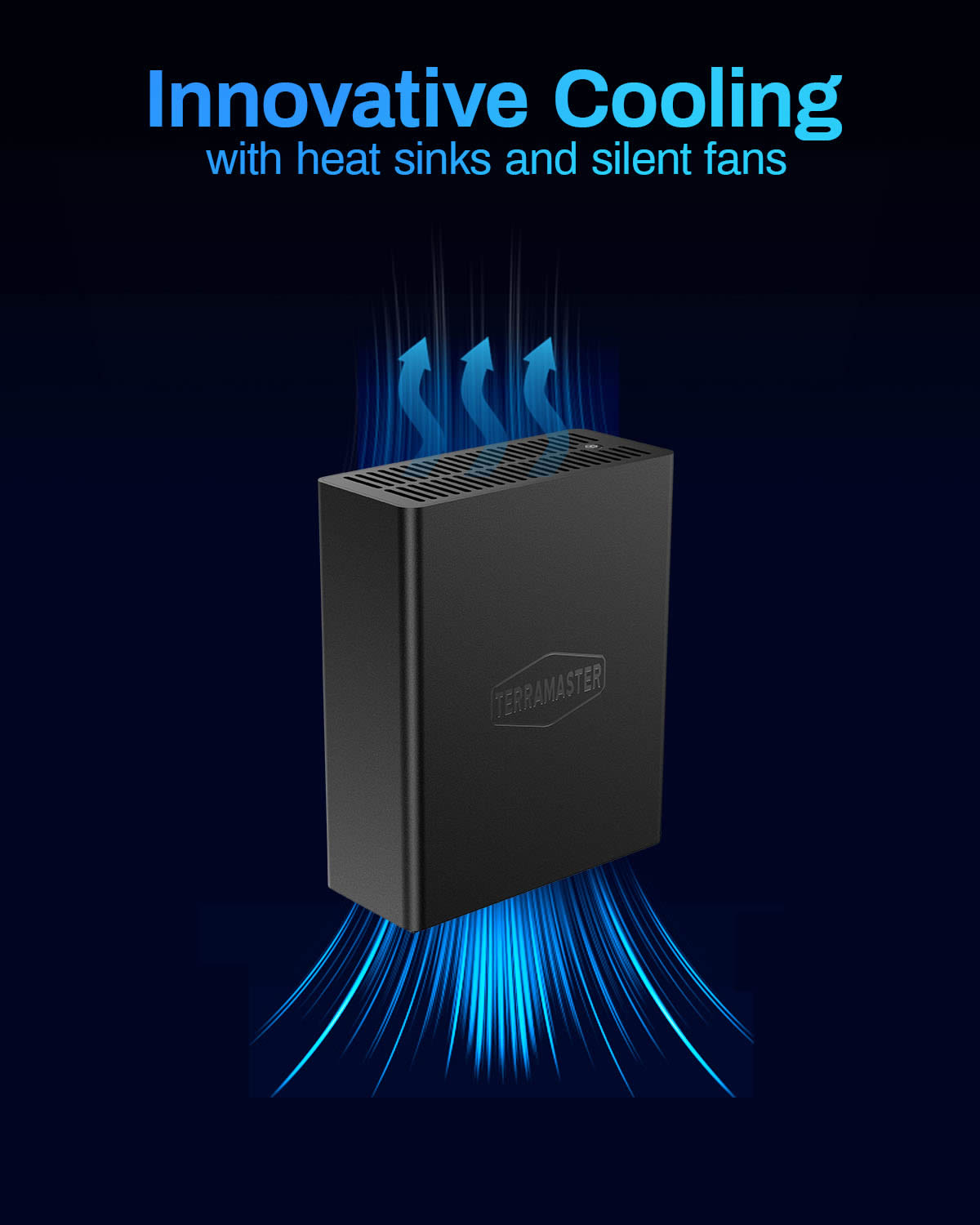 外付けハードディスク・ドライブ TERRAMASTER F8 SSD Plus 8Bay All-SSD NAS Terramaster F8 SSD Plus 8Bay 10GbE Port NAS – TerraMaster