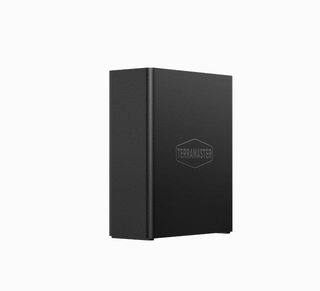 TERRAMASTER F8 SSD Plus NAS – 8Bay All SSD NAS-Speicher, Core i3 8-Core 8-Thread-CPU, 16 GB DDR5 RAM, 10 GbE-Anschluss, handflächengroßer Network Attached Storage, Spitzenleistung für Unternehmen (festplattenlos)
